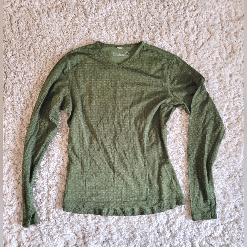 Women's Smartwool merino fitted baselayer long-sleeve top XS
